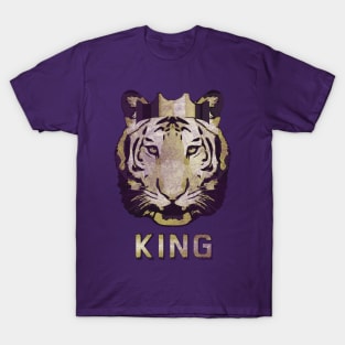 Tiger king's crown vintage look 80s T-Shirt